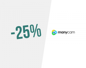 25% de desconto em Manycam Premium