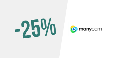 25% de desconto em Manycam Premium