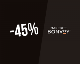 Até 45% de desconto na Marriott