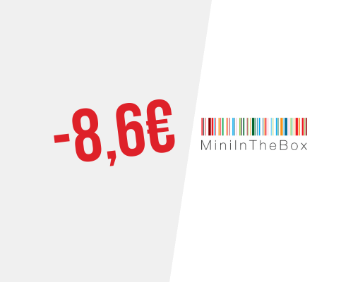 8,6€ de desconto na Mini In The Box