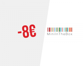 8€ de desconto na Mini In The Box