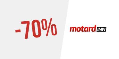 Promoções de abril ! Até 70% de desconto na Motardinn