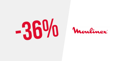 Packs exclusivos web! Até 36% de desconto na Moulinex