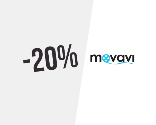 20% de desconto em Movavi Video Suite