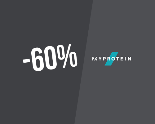 Descontos até 60% + 20% com código na Myprotein