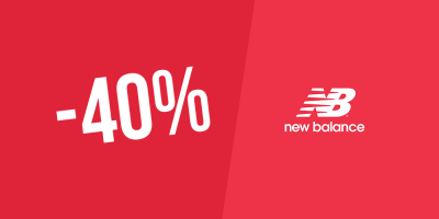 Exclusivo Saldos ! Até 40% de desconto em mais de 1200 artigos na New Balance