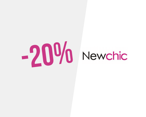 20% de desconto na Newchic