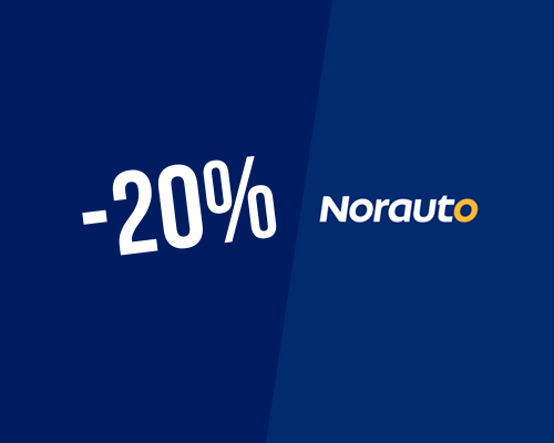 Exclusivo Web! 20% desconto em Norauto + Oferta dos portes de entrega na Norauto