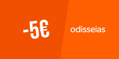 5€ de desconto extra na Odisseias — Subscreva a newsletter