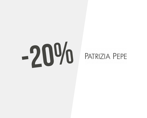 20% de desconto na Patrizia Pepe