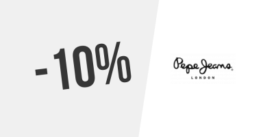 10% de desconto na Pepe Jeans — Subscreva a newsletter