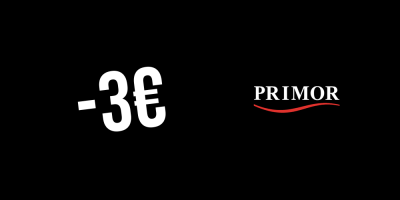 3€ de desconto na Primor — Subscreva a newsletter
