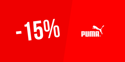 15% de desconto na sua primeira compra na Puma — Subscreva a newsletter