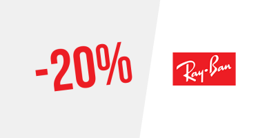 Promoção ! 20% de desconto na Ray-Ban