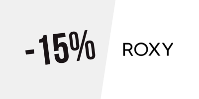 15% de desconto na Roxy — Subscreva a newsletter