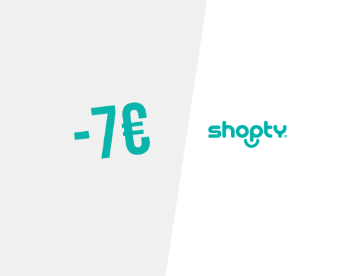 7€ de desconto na Shopty
