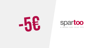 5€ de desconto na Spartoo — Subscreva a newsletter
