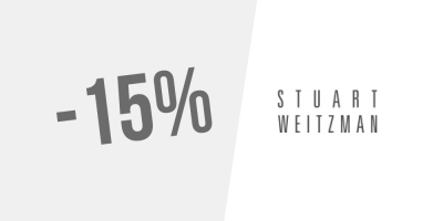 15% de desconto na Stuart Weitzman — Subscreva a newsletter
