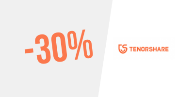 Exclusivo! 30% de desconto em tudo na Tenorshare — Não perca esta oferta!