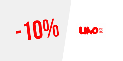 10% de desconto na UNOde50 — Subscreva a newsletter