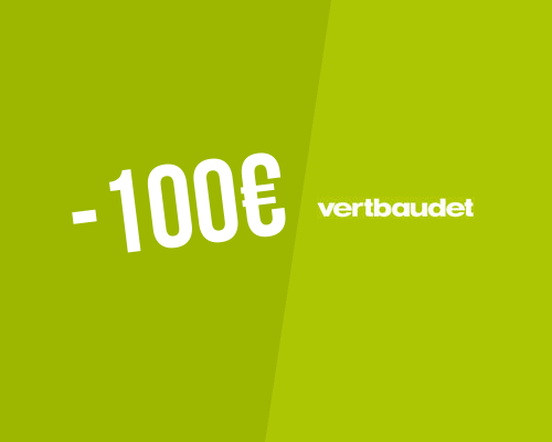 Até 100€ de desconto na Vertbaudet