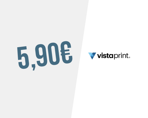 500 cartões de visita a partir de apenas 9,99 € na Vistaprint