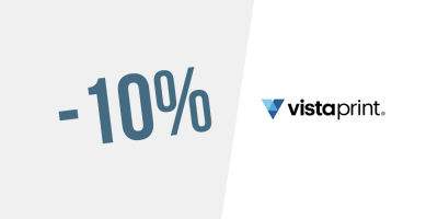 10% de desconto na Vistaprint — Subscreva a newsletter