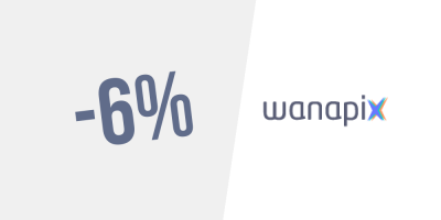 Exclusivo ! 6% de desconto na Wanapix
