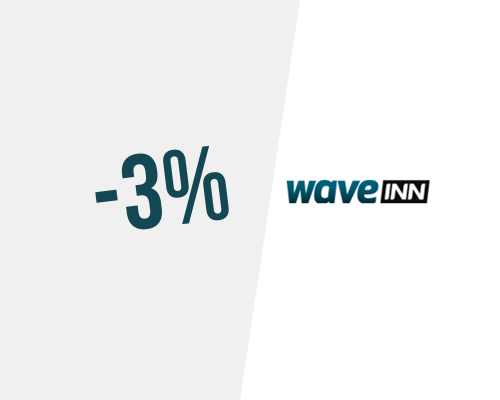 3% de desconto na Waveinn